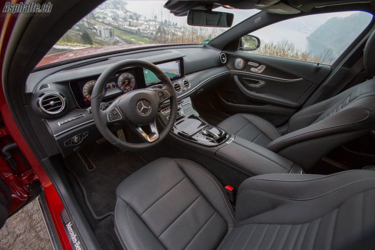 Essai Mercedes Classe E intérieur sièges