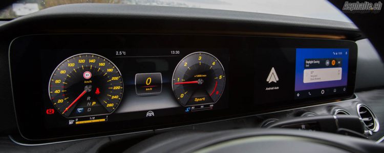 Essai Mercedes Classe E Widescreen Cockpit