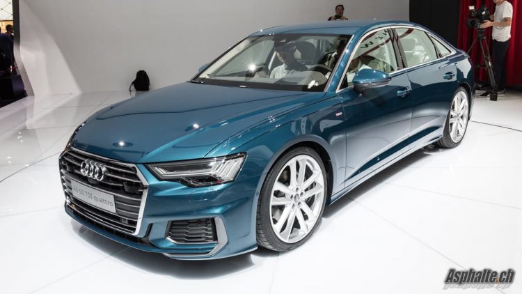 Genève 2018 Audi A6 C8 berline 50 TDI