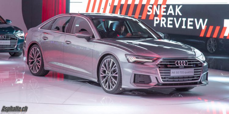 Salon Genève 2018 Audi A6 C8 50 TDI