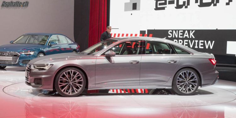 Salon Genève 2018 Audi A6 C8 berline 50 TDI 3.0