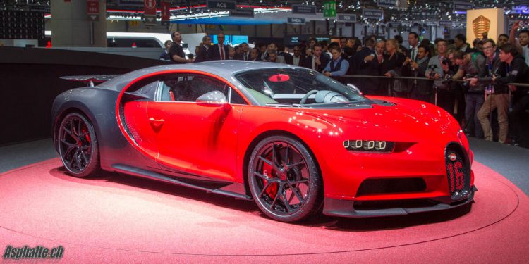 Genève 2018 Bugatti Chiron Sport