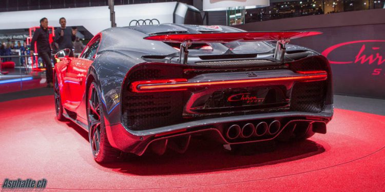 Genève 2018 Bugatti Chiron Sport