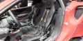 Ferrari 488 Pista intérieur sièges harnais