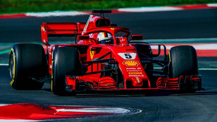 Ferrari F1 2018 Barcelone