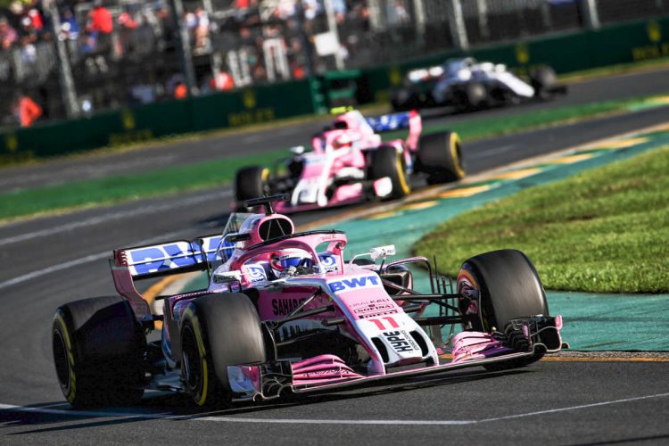 Australie 2018 Force India Perez Ocon
