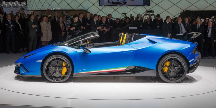 Genève 2018 Lamborghini Huracan Spyder Performante