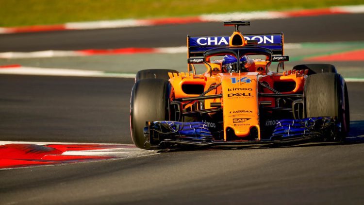 McLaren F1 2018 Barcelone