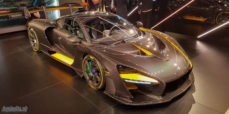 Genève 2018 McLaren Senna Carbone