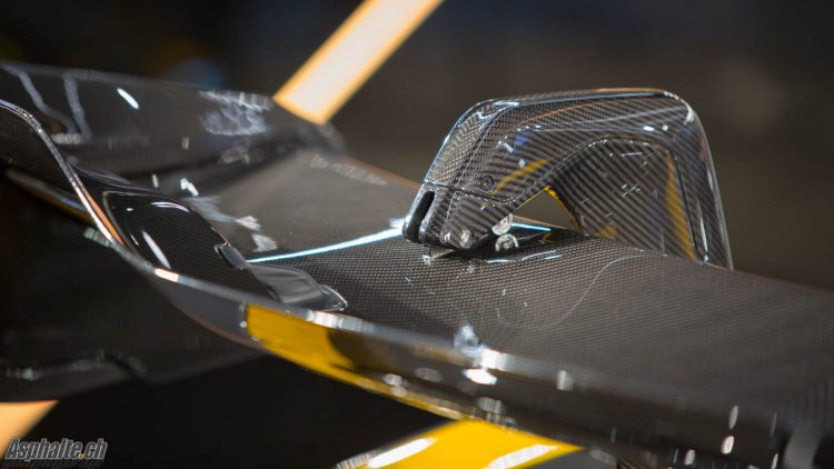 McLaren Senna Carbon Genève 2018 aileron arrière