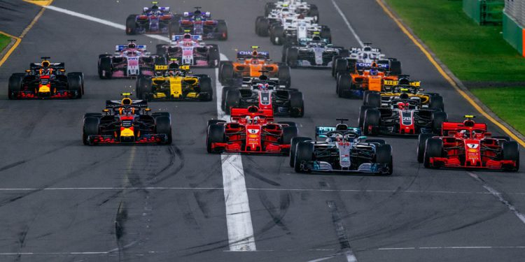 GP Australie 2018 départ