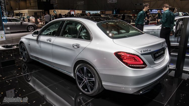 Genève 2018 Mercedes C300de diesel plugin hybride