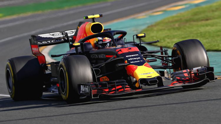 GP Australie Verstappen Red Bull 2018