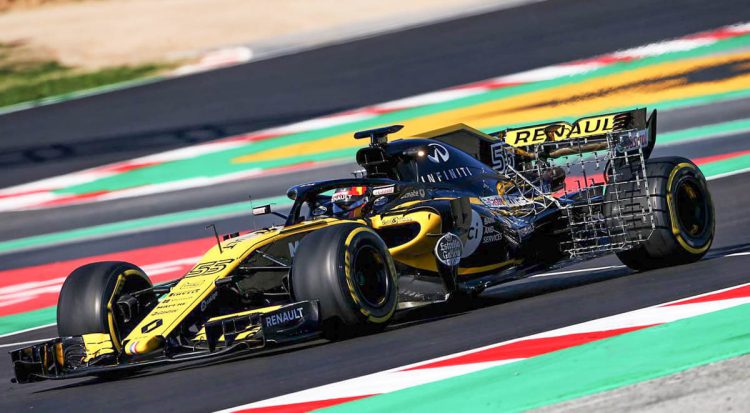 F1 2018 Renault Barcelone Pre Saison
