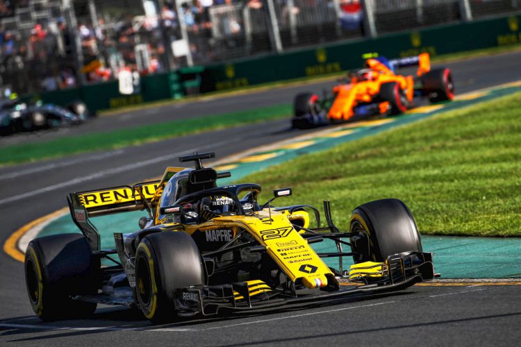 Renault F1 Hulkenberg GP Australie 2018