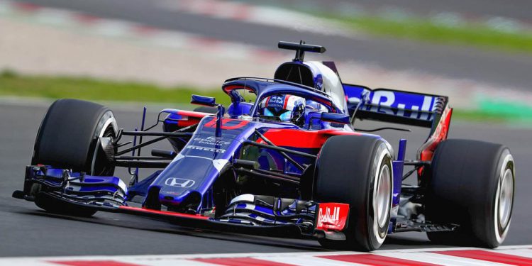 F1 2018 Toro RossoBarcelone Pre Saison