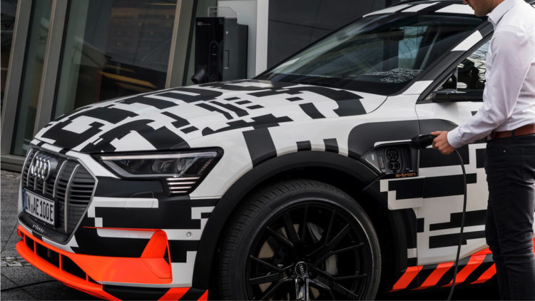 Audi e-tron prise charge CCS