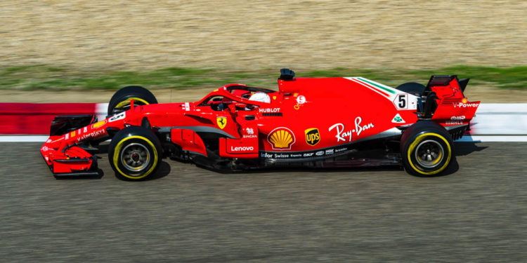 F1 GP Chine 2018 Vettel Ferrari