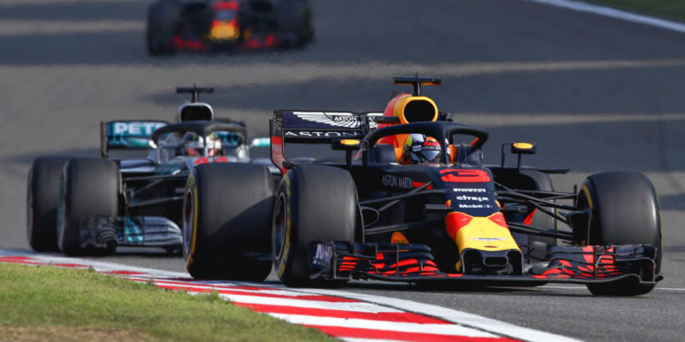 F1 GP Chine 2018 Ricciardo Red Bull 