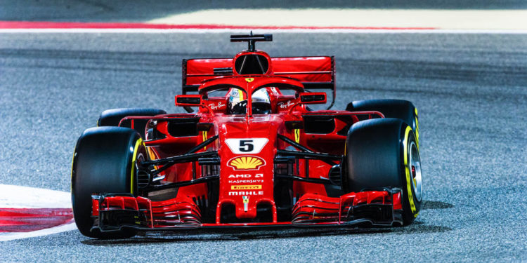 F1 2018 GP Bahrein Ferrari Vettel