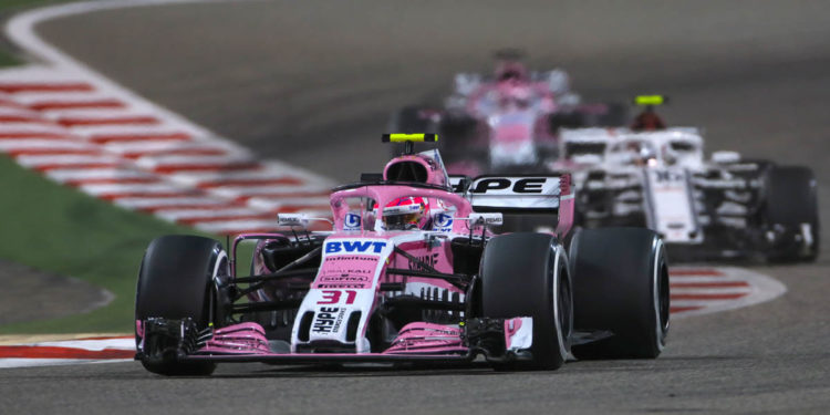 F1 GP Bahrein 2018 Ocon Force India