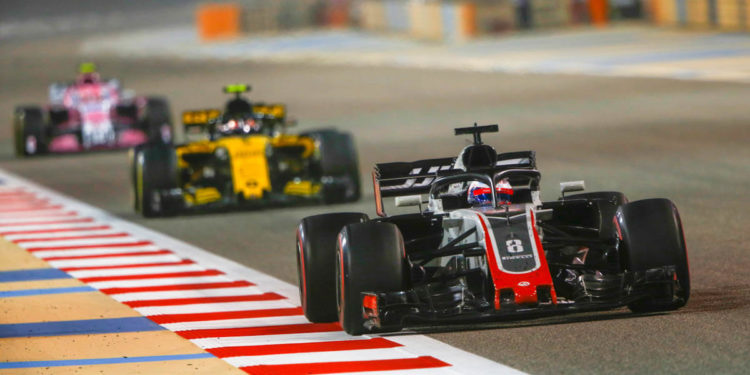 F1 GP Bahrein 2018 Haas Romain Grosjean
