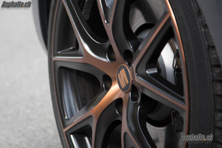 Essai Seat Leon Cupra R jante
