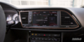 Essai Seat Leon Cupra R infotainment