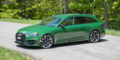 Essai Audi RS4 Avant B9 Vert Sonoma