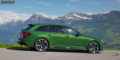 Essai Audi RS4 Avant B9 Vert Sonoma