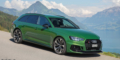 Essai Audi RS4 Avant B9 Vert Sonoma