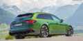 Essai Audi RS4 Avant B9 Vert Sonoma