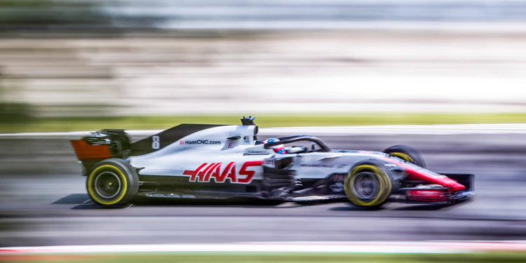 F1 GP Espagne 2018 Haas Grosjean
