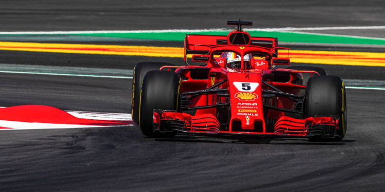F1 GP Espagne 2018 Ferrari Sebastian Vettel