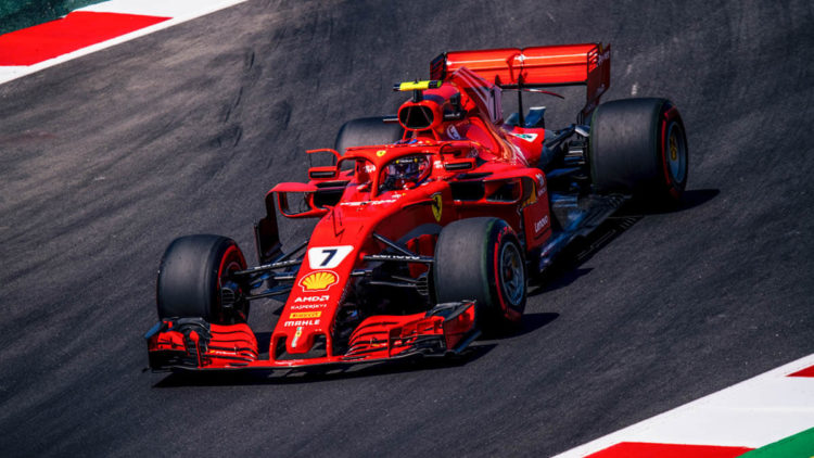 F1 GP Barcelone 2018 Ferrari Kimi Raikkonen