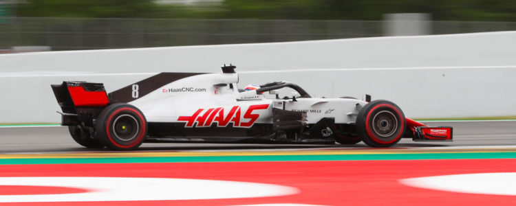 F1 GP Espagne 2018 Haas Romain Grosjean