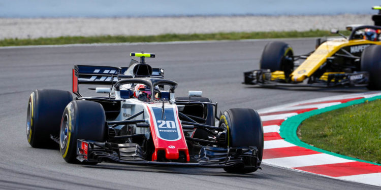 F1 GP Barcelone 2018 Haas Magnussen
