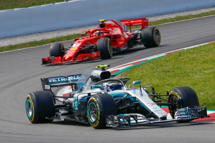 F1 GP espagne 2018 Mercedes Bottas