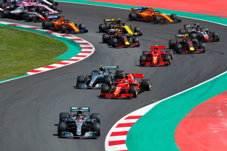 F1 GP Espagne 2018 Catalunya Barcelone Départ