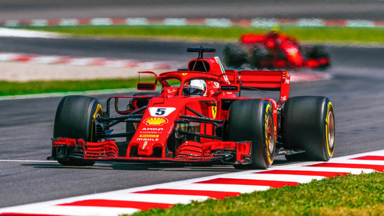 F1 GP Espagne 2018 Ferrari Vettel