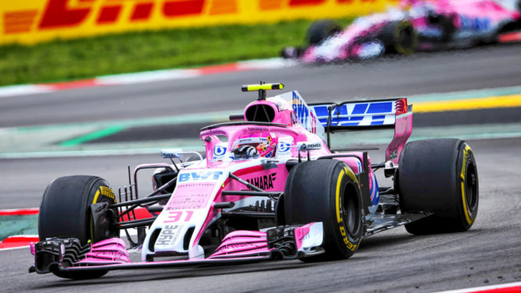 F1 GP Espagne 2018 Force India Esteban Ocon