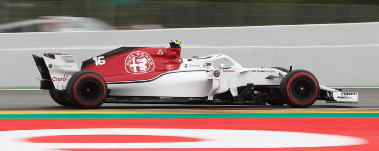 F1 GP Espagne 2018 Sauber Alfa Romeo Leclerc