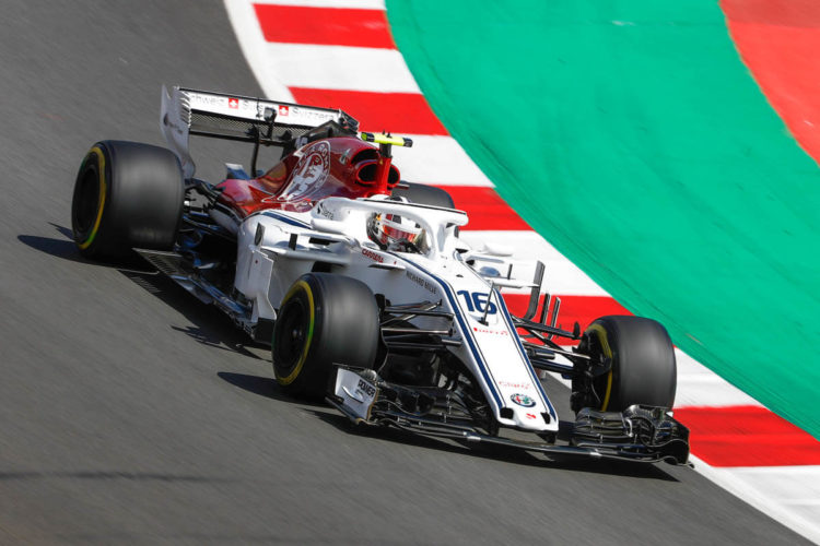 F1 GP Espagne 2018 Sauber Alfa Romeo Leclerc