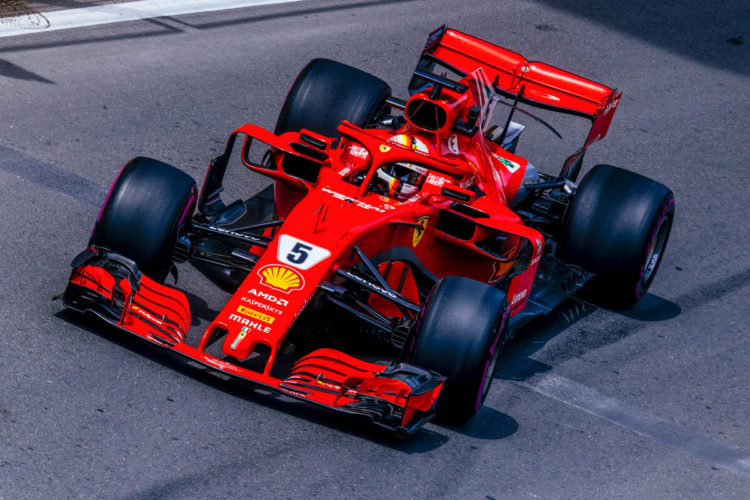 Grand Prix F1 Baku 2018 Ferrari Sebastian Vettel