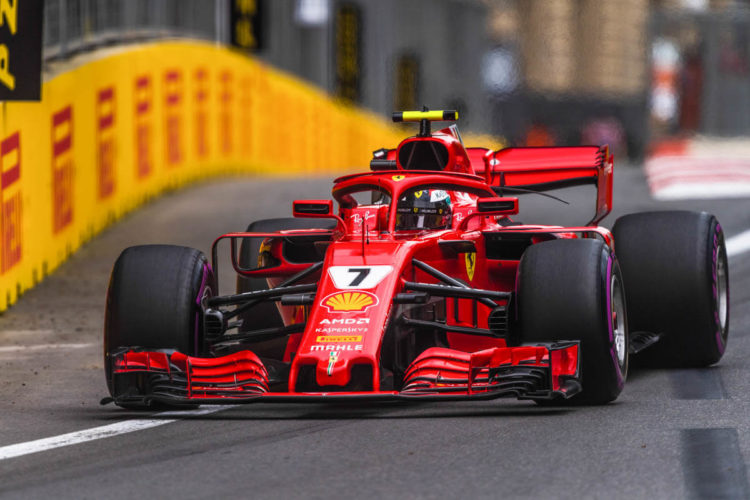GP F1 Baku 2018 Ferrari Raikkonen