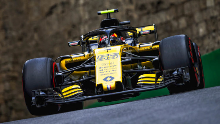 GP F1 Bakou 2018 Renault Sainz
