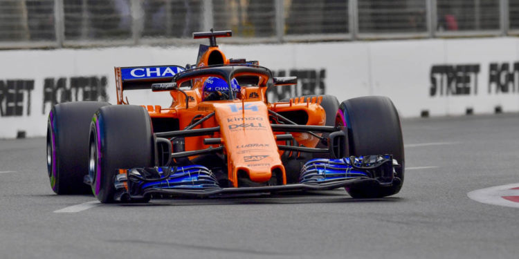 GP F1 Baku 2018 McLaren Alonso