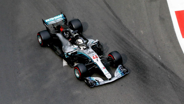 Gp F1 Baku 2018 Mercedes F1 Hamilton