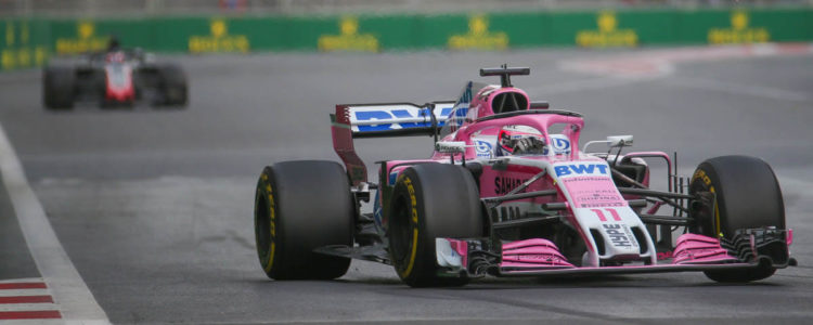 GP F1 Baku 2018 Force India Sergio Perez