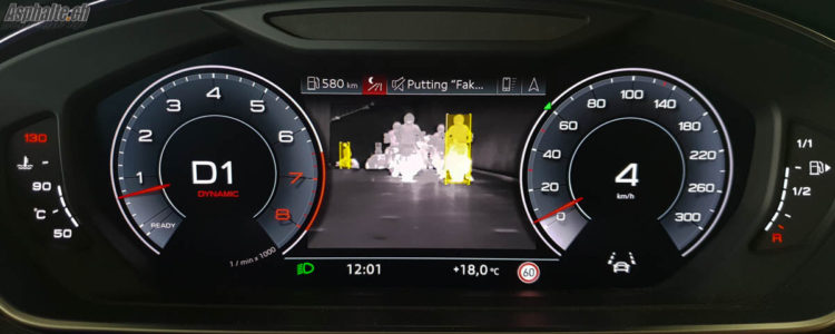 Audi A8 Assistant Vision Nocturne Night Vision